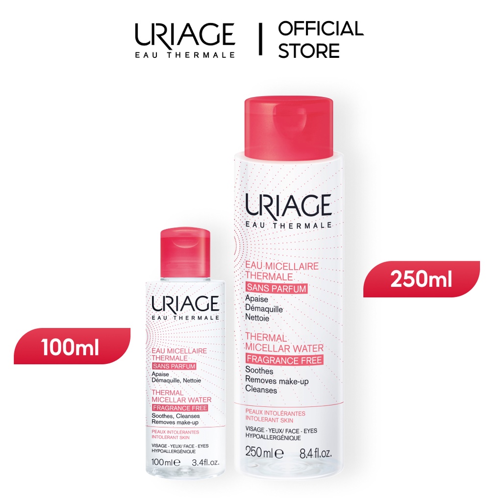 Tẩy trang dưỡng khoáng PI cho da kích ứng URIAGE EAU MICELLAIRE THERMALE PI 250ml