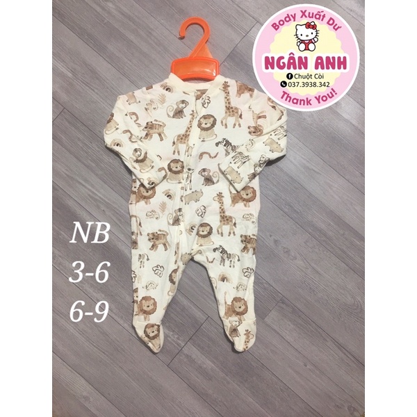 Set 2c body cotton cho bé
