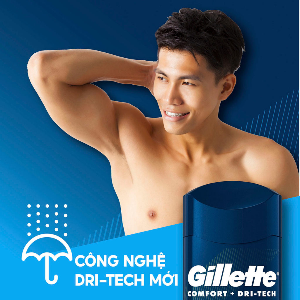 Sáp khử mùi và giảm tiết mồ hôi Gillette 96g_Mỹ