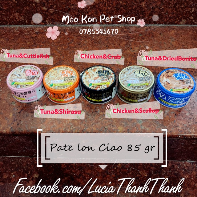 Pate lon Ciao Thái Lan 85gr