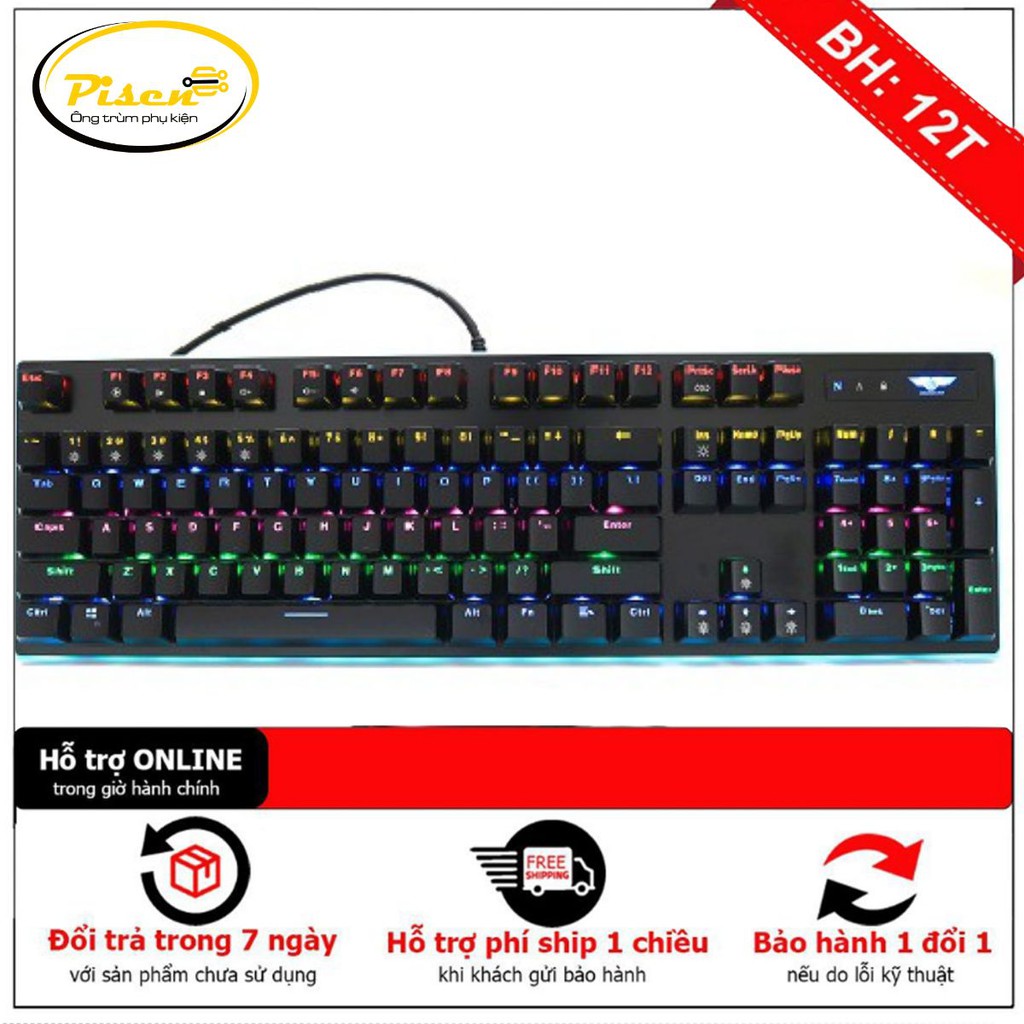 🔰 [ FREE SHIP ] Bàn phím Cơ Newmen GM550 (Quang Cơ ) - Hàng Chính Hãng ✅