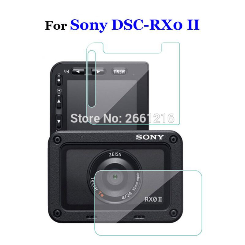 1 Bộ Kính Cường Lực Bảo Vệ Camera Sau Cho Sony Dsc-Rx0 Ii Rx02 Rx0M2