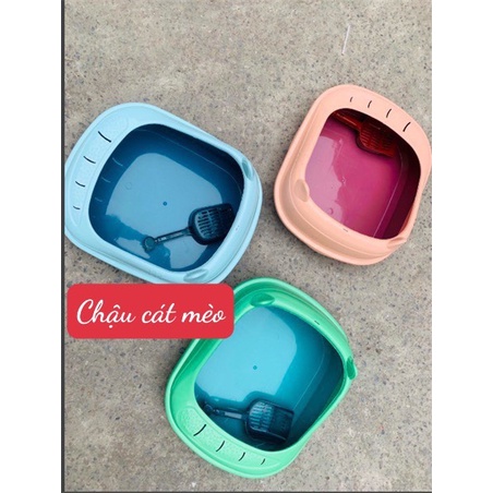 Chậu Đựng Cát Vệ Sinh Cho Mèo Size Lớn
