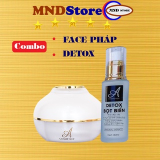 Combo Detox Bọt Biển và Face Pháp Acosmetics ( Chính Hãng)