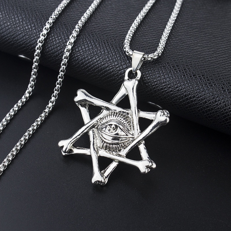 Vòng cổ dây chuyền màu bạc nam nữ unisex Titan Merin Accesories đẹp phụ kiện thời trang - Vòng cổ David