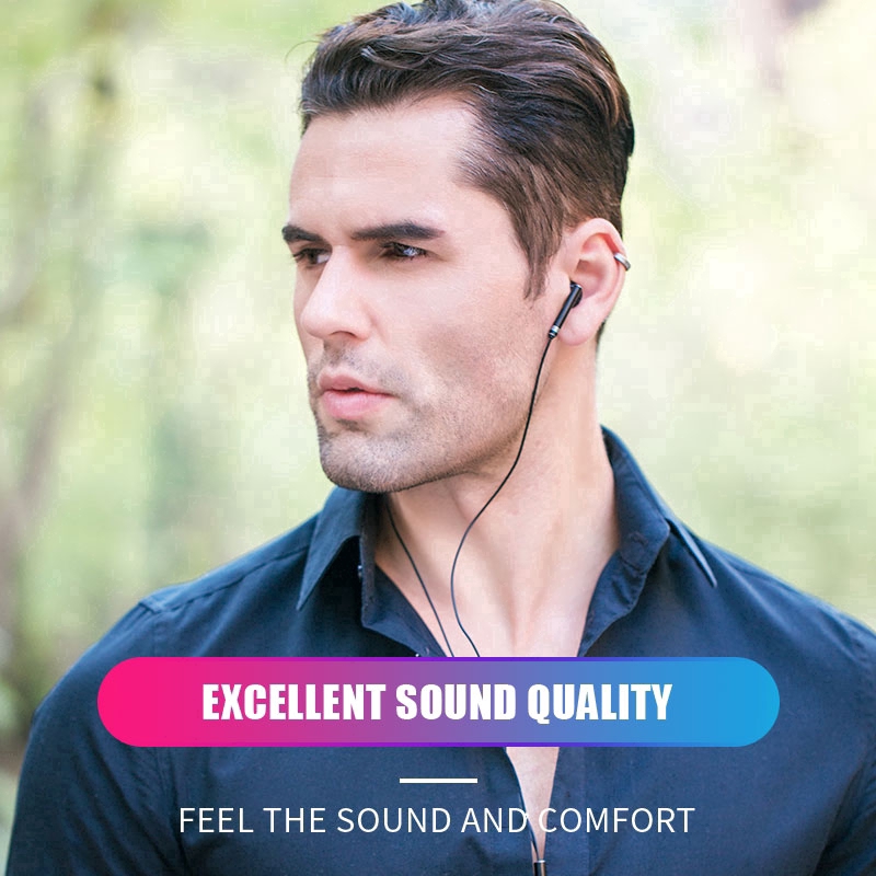 Tai nghe có dây VANSEN kiểu nhét tai âm thanh hifi 4D 3.5mm