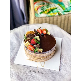 Bánh sinh nhật Cheesecake Oreo ổ tròn 18cm