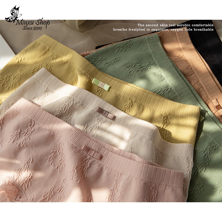 Quần lót nữ cotton co giãn 4 chiều tạo form đẹp nhiều màu, kháng khuẩn Minxu shop 031