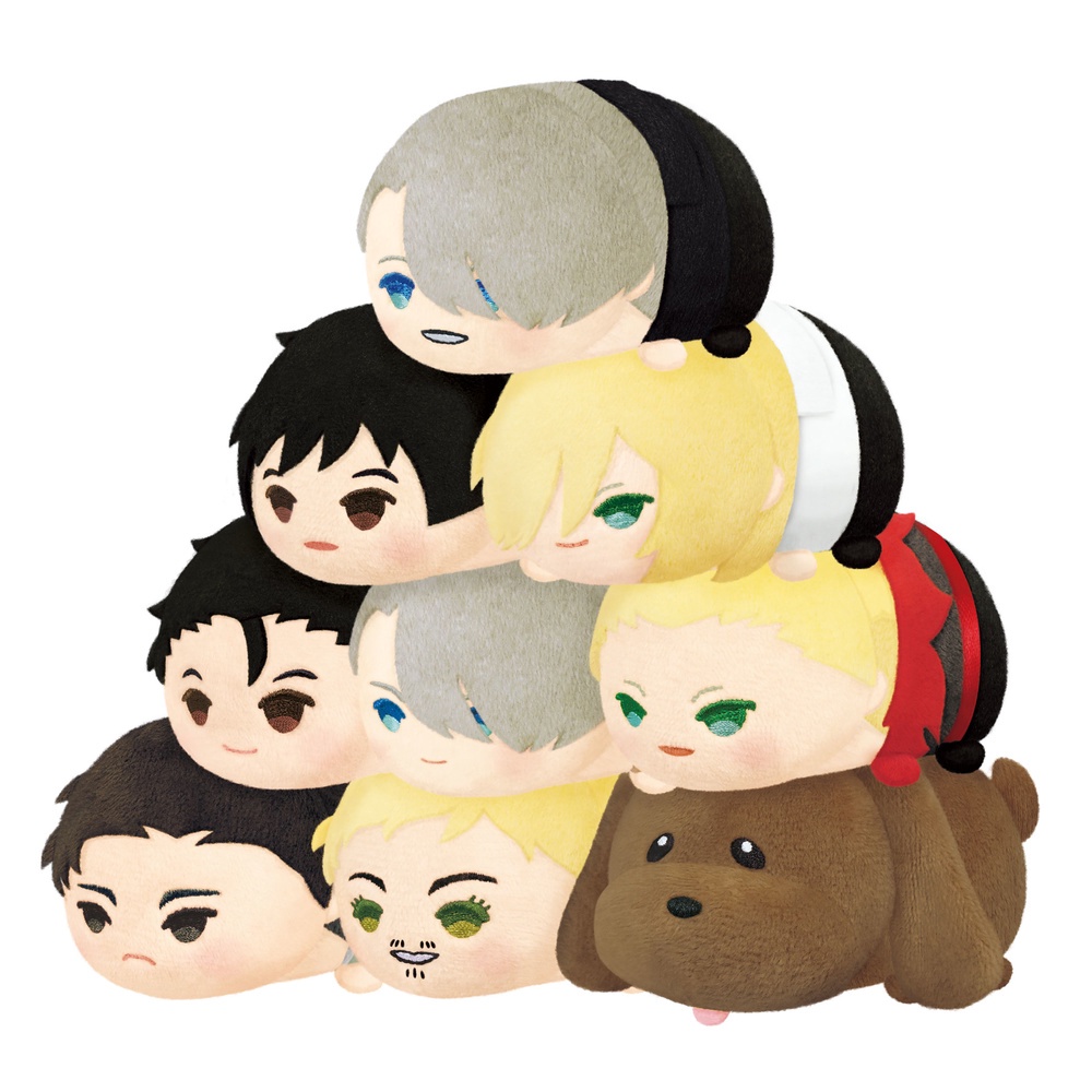 [TÁCH SET] Móc chìa khóa bông Yuri on Ice - Mochi Mochi Mascot - Vol. 2 chính hãng Nhật Bản