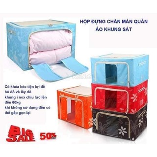 hộp chăn khung sắt living box