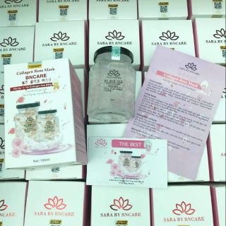 Mặt nạ yến tươi colagen hoa hồng 🥰