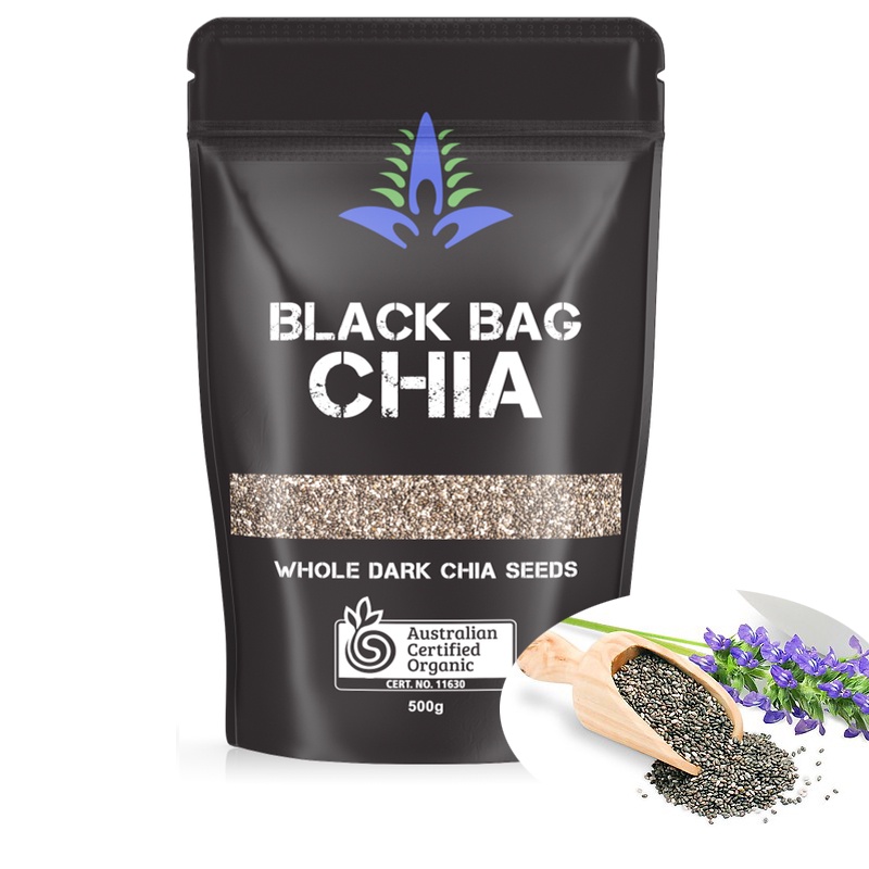 Hạt chia Úc giảm cân, hạt chia đen hữu cơ TANU NUTS tốt cho bà bầu