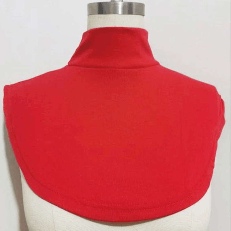 Yoioi Cổ Áo Giả Bằng Cotton Nhiều Màu Sắc Cổ Lọ Có Thể Tháo Rời Cho Nam Và Nữ