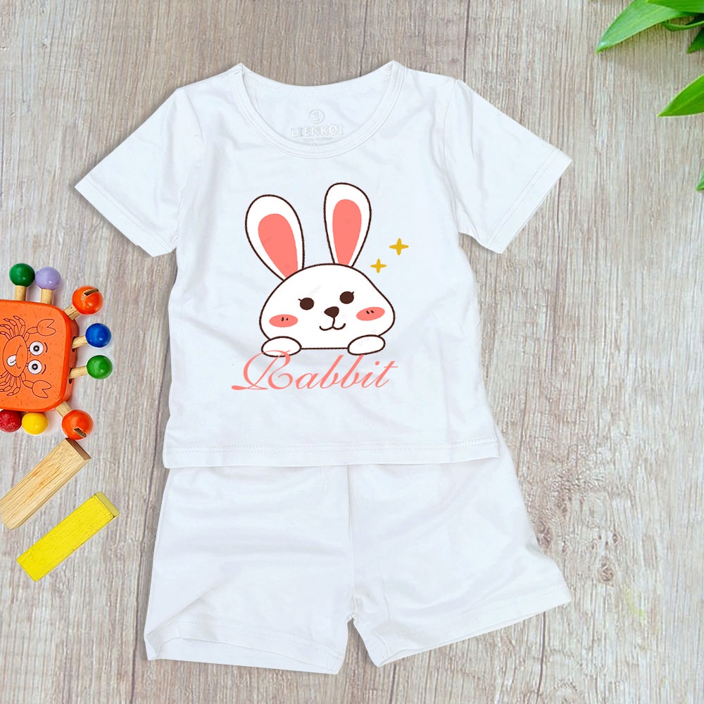 Set Quần Áo Ngắn Tay Cho Bé Toli Cotton Dẻo, Mềm Mịn Thoáng Mát, Co Giãn 4 Chiều