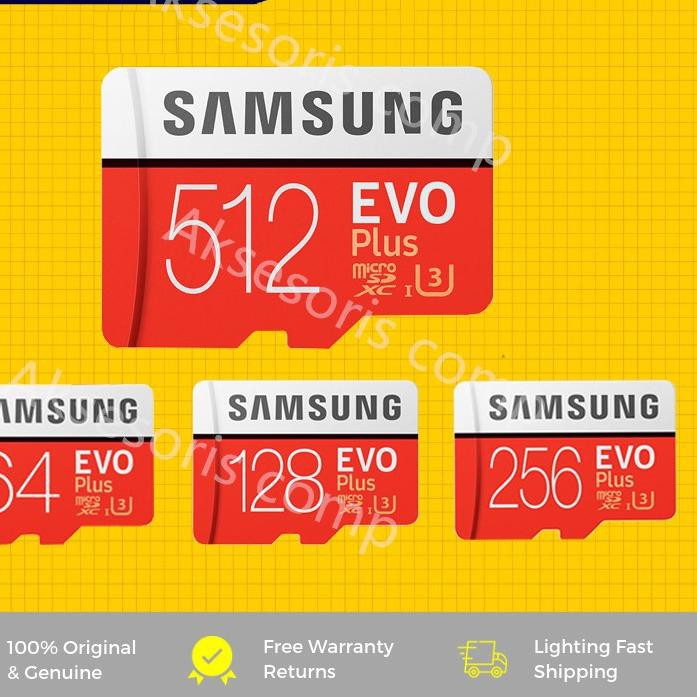 Thẻ Nhớ Samsung Micro Sd Tf Class10 32gb 64gb 128gb 256gb 512gb | BigBuy360 - bigbuy360.vn