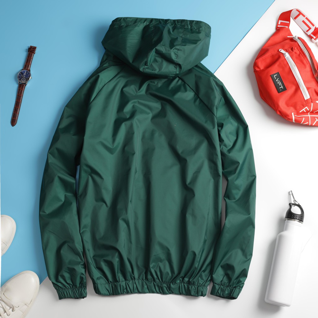 Áo khoác nam Áo khoát nam gió dù 2 lớp chống nắng logo GZ có nón thời trang cực hót-A1060