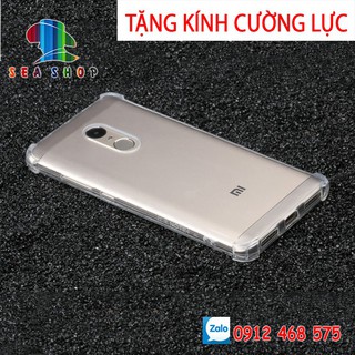 [TẶNG KÍNH CƯỜNG LỰC]Ốp lưng Xiaomi Redmi Note 4 - Note 4X silicon chống sốc