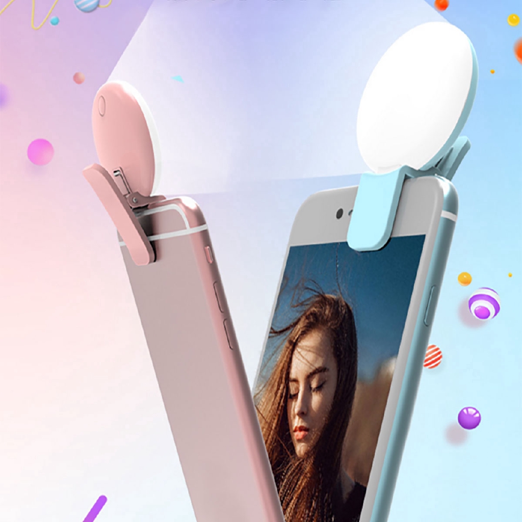 Đèn LED tròn hỗ trợ chụp ảnh selfie cho điện thoại | WebRaoVat - webraovat.net.vn