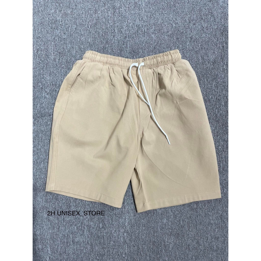 QUẦN SHORT ĐÙI UNISEX CHẤT KHAKI DÀY DẶN, TRẺ TRUNG 2H.UNISEX_STORE