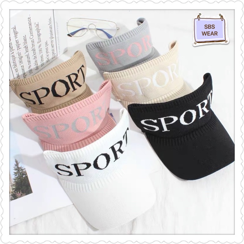 Mũ lưỡi trai hở chóp hoạ tiết chữ , phụ kiện thời trang nữ hàn quốc