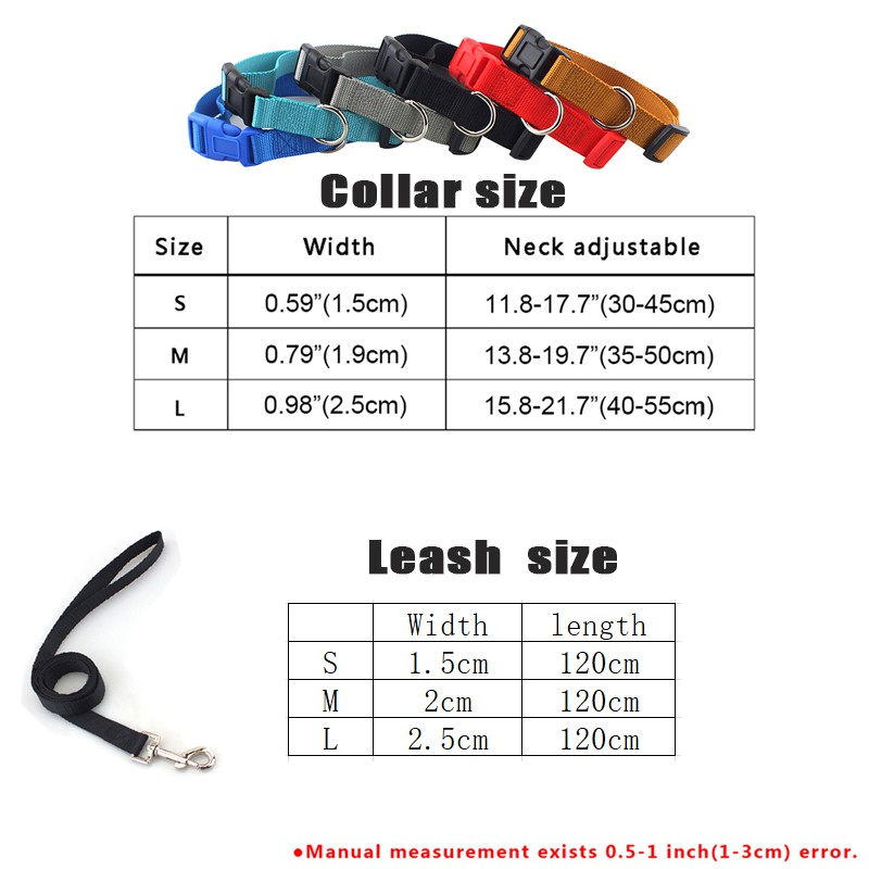 Vòng cổ cho Chó-Dây dắt chó mèo | Combo Vòng cổ thú cưng và Dây dắt thú cưng