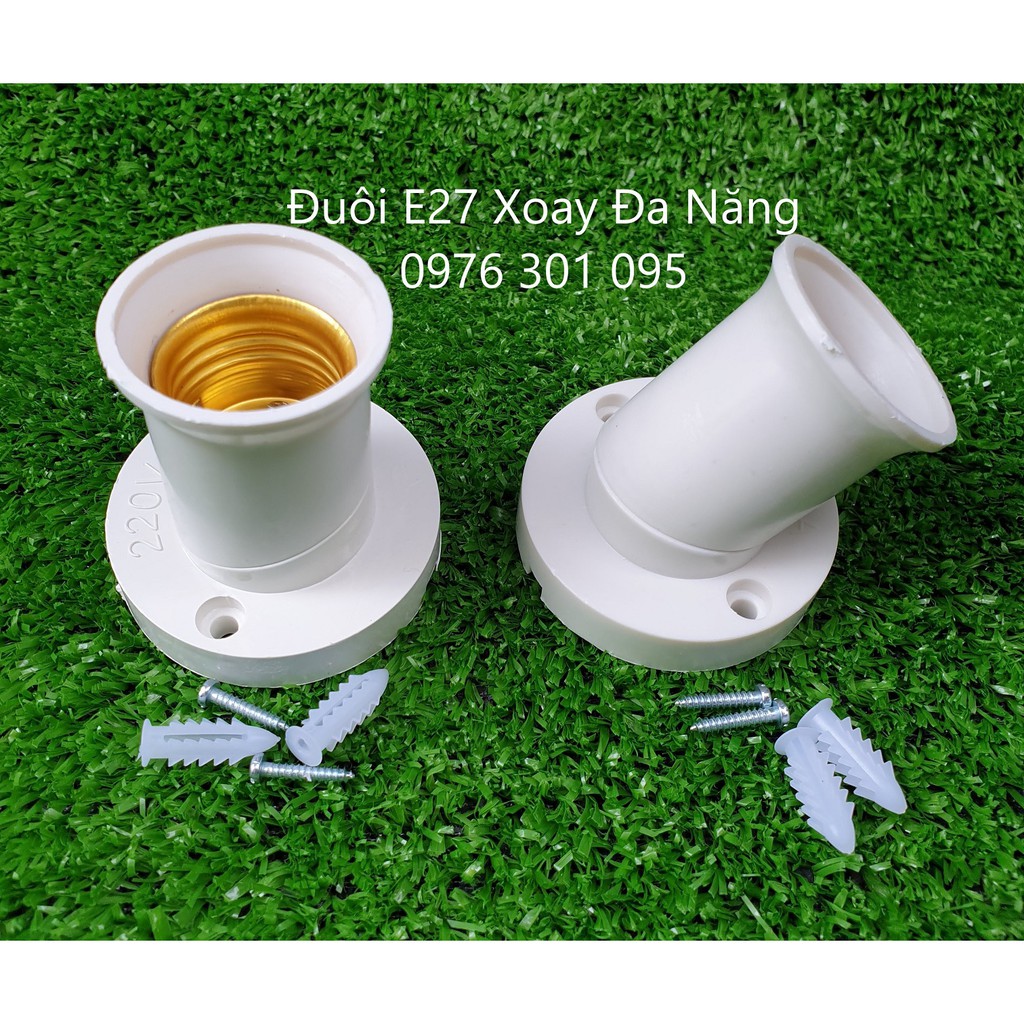 Đuôi đèn E27 thông dụng