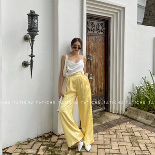 TATICHU Quần lụa ống rộng - Silk Trouser