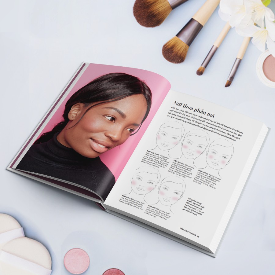 Sách The Make-up Manual - Trang Điểm Tự Nhiên, Học Cách Trang Điểm