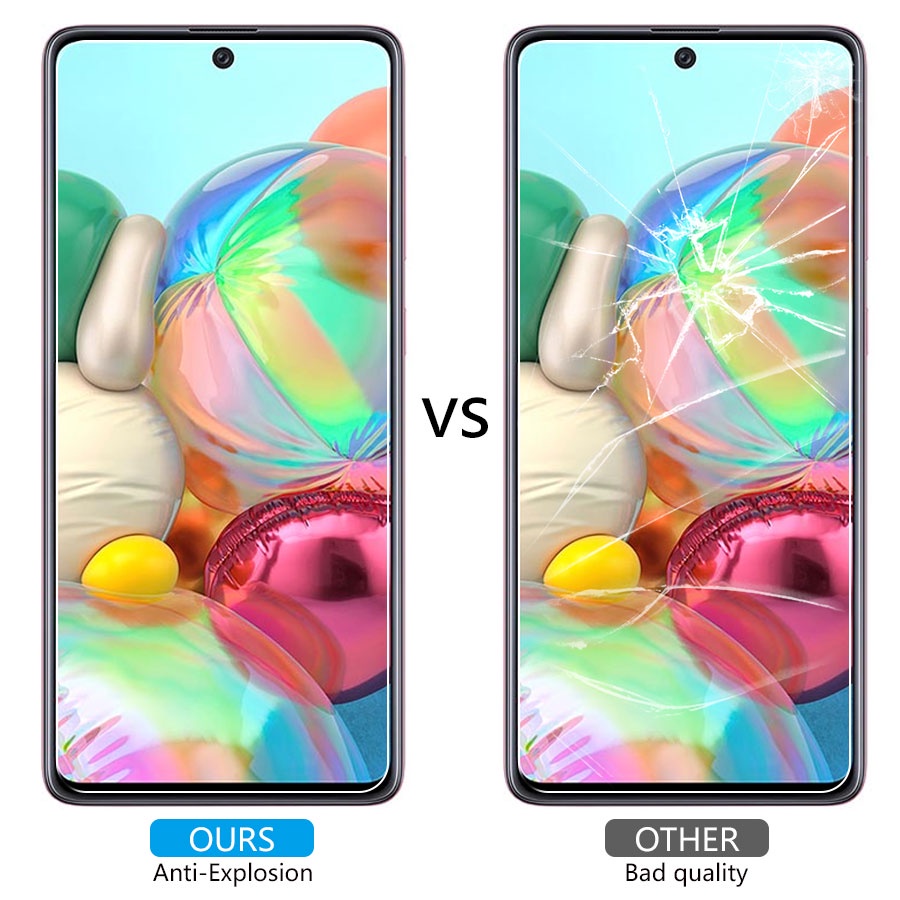 3 Trong 1 Kính cường lực + Miếng dán Cacbon + Kính Cường Lực Bảo Vệ Camera Sau Cho Samsung Galaxy A12 A32 A42 A52 A72 A10 A20 A30 A50 A70 A10S A20S A30S A50S A01 A11 A31 A51 A71 A02S A21S
