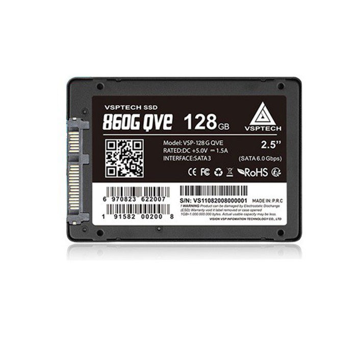 Ổ cứng SSD VSPTECH 860G QVE 128Gb- Hàng chính hãng