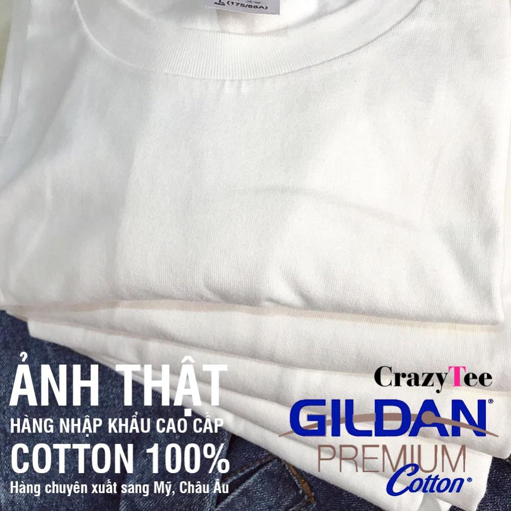 SALE- Áo Thun 100% Cotton Gildan Premium Cotton Form Mỹ Big Size