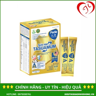 [CHÍNH HÃNG ] Sữa Non Tasuamum Pedia tháng hộp 24 gói x 18gr