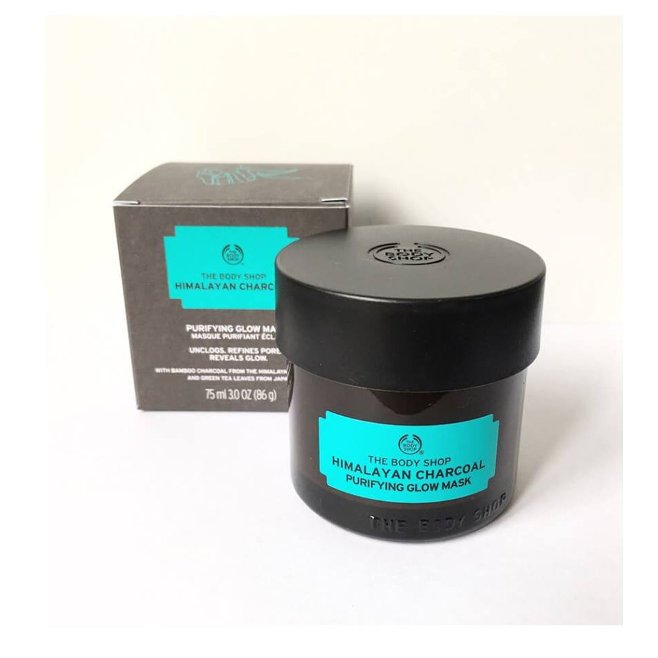 Review mặt nạ The Body Shop Himalayan Charcoal Purifying Glow Mask