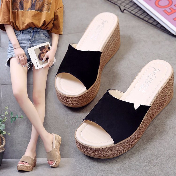 [ Mã 12FASHIONSALE1 giảm 10K đơn 50K ] Dép Đế Xuồng Thời Trang Nữ Tính