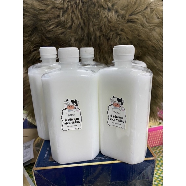 1000ml Ủ Dưỡng Trắng Sữa Non Chuẩn Xịn