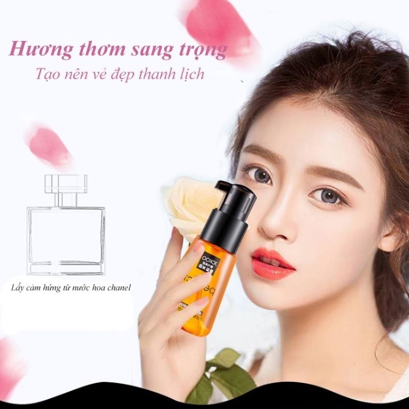 Tinh dầu dưỡng tóc uốn dưỡng tóc khô xơ tóc nhuộm Jckoo giúp giữ nếp, serum dưỡng tóc perfect phục hồi hư tổn nặng