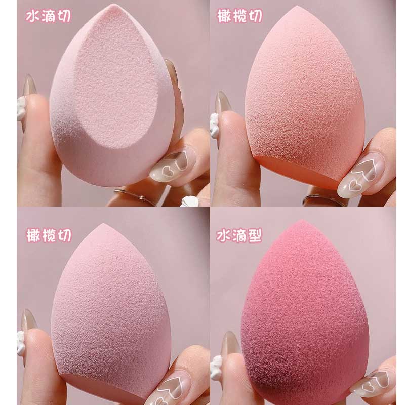 Set 4 Mút Trang Điểm Tán Kem Nền Kèm Hộp Đựng