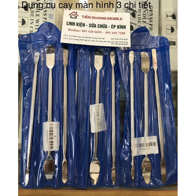 Bộ dụng cụ cạy màn hình 3 chi tiết
