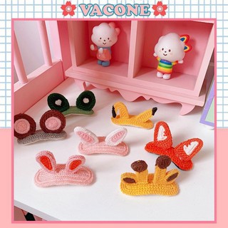 Kẹp tóc nữ Vacone kẹp mái hàn quốc họa tiết hình động vật đáng yêu KT37