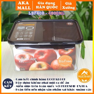 Hộp bảo quản thực phẩm 4800ml  Lock&Lock Bisfree Modular - LBF408 [Chính hãng] .