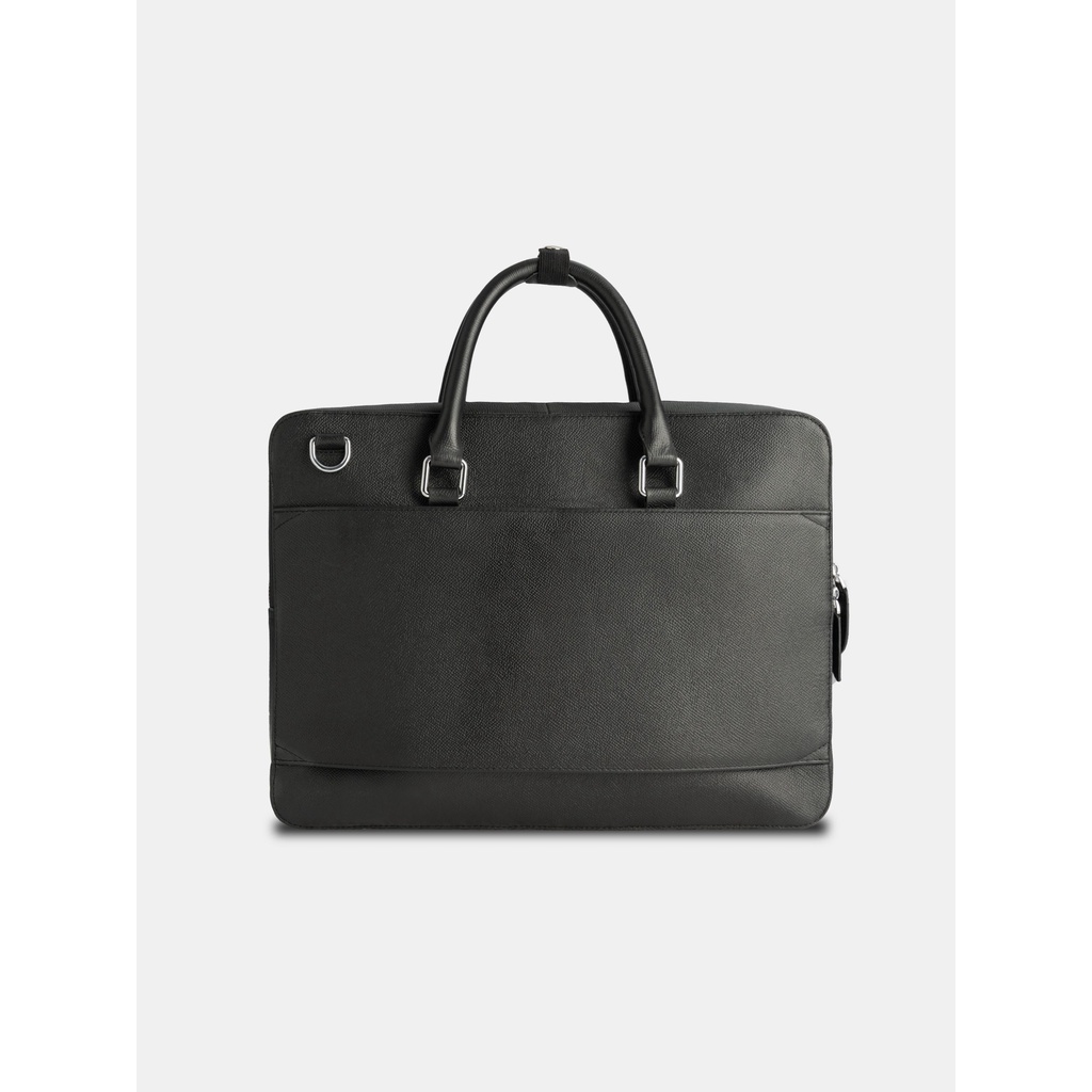 Cặp Đựng Laptop Da Bò Epsom Cao Cấp FRANK Edwin Bussiness Bag Túi Xách Đeo Chéo Chống Nước
