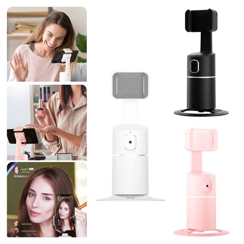 Giá Đỡ Điện Thoại Xoay 360 Độ Chống Rung Hỗ Trợ Live Streaming Video