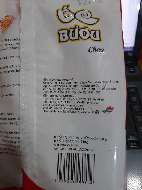Ốc bưu chay Âu Lạc