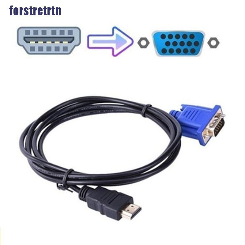 Cáp Chuyển Đổi Vga Sang Hdmi Hd + Audio Tv Av Hdtv 1m 10m