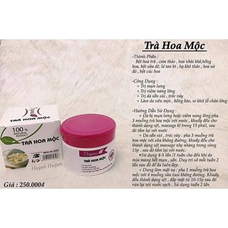 🌸 BỘT TRÀ HOA MỘC ORGANIC M'WHITE 🌸