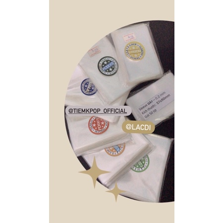 Túi đựng card/ ảnh thần tượng/ thẻ bài, sleeve no brand