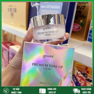 Kem ốc sên trắng da goodal premium snail tone up cream 30ml hàn quốc