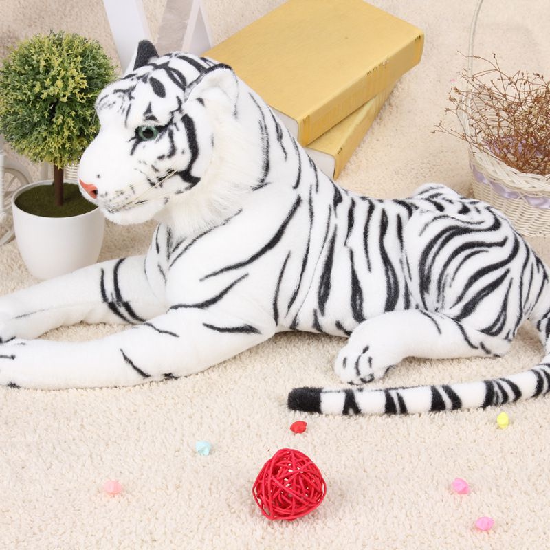 Hổ Trắng Nhồi Bông Mềm Mại Dành Cho Bé