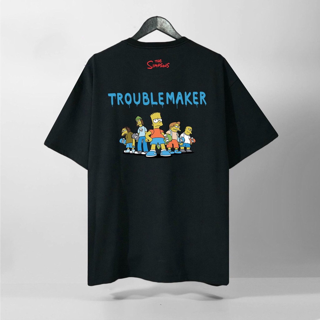 Áo Thun Tay Lỡ The Simpsons ADLV, áo phông unisex Form rộng oversize, chất liệu Cotton. KKIMShop