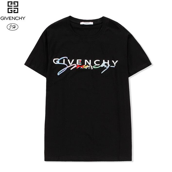 Áo Thun Cotton Ngắn Tay In Chữ Givenchy Thời Trang Cho Nam Và Nữ